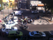  يافا: اصابة متوسطة لسيدة بحادث طرق في شارع شديروت يروشلايم